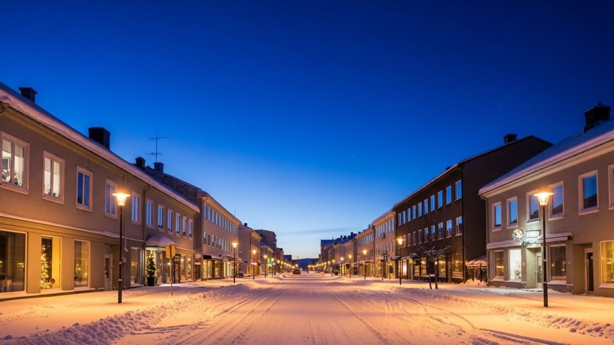 Blue Hour during Polar Night