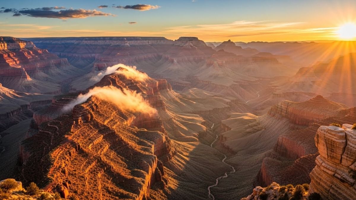 Sunrise at Grand Canyon